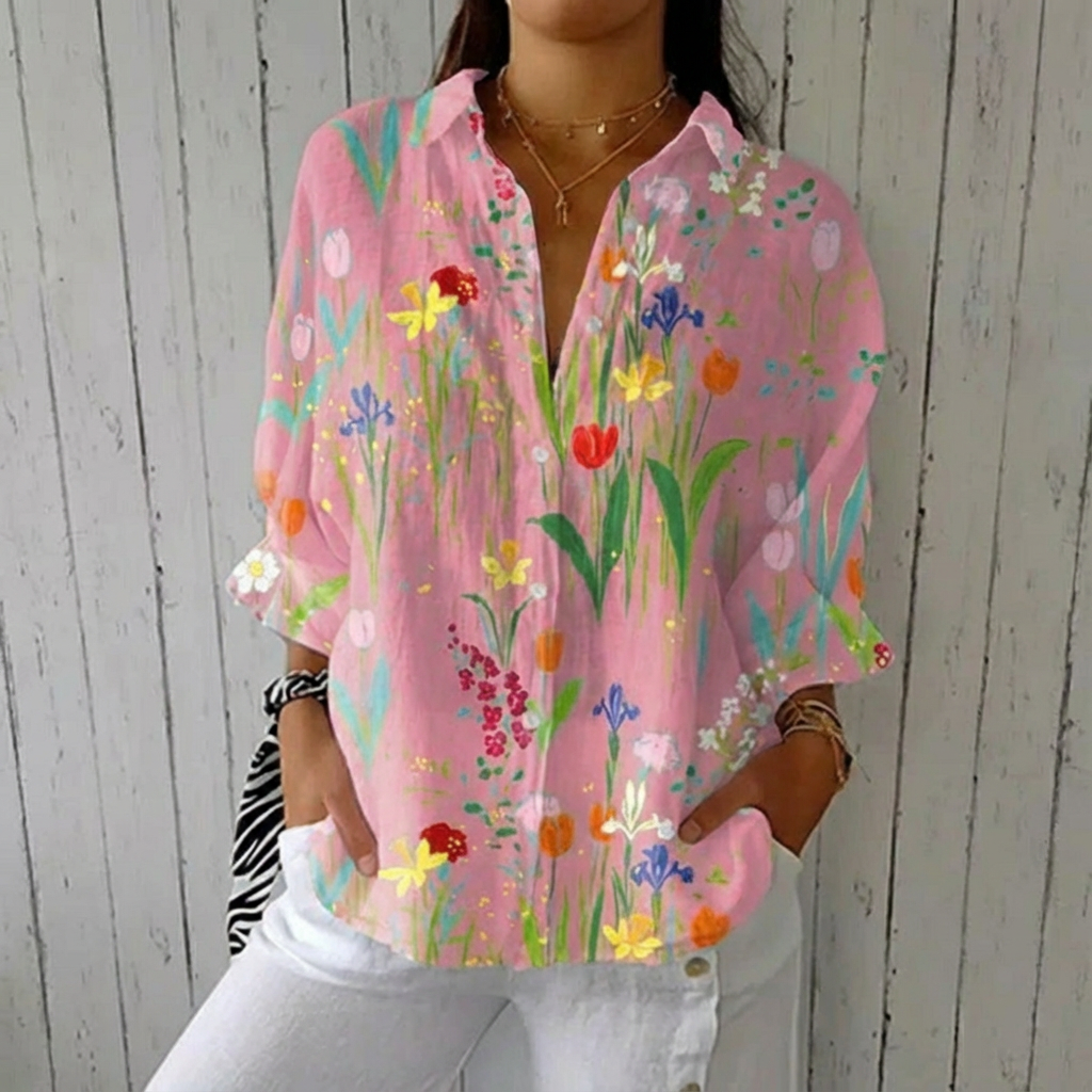 Fiona™  | Spring Garden Blouse